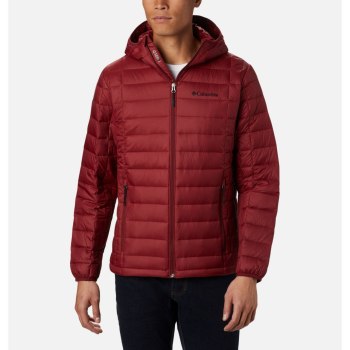 Columbia Muške Jakne - Voodoo Falls 590 TurboDown Hooded Puffer Crvene | KLFZ-57938